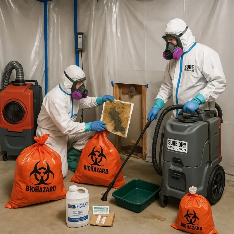Contaminated Water Handling Protocols process in Rock Port, MO