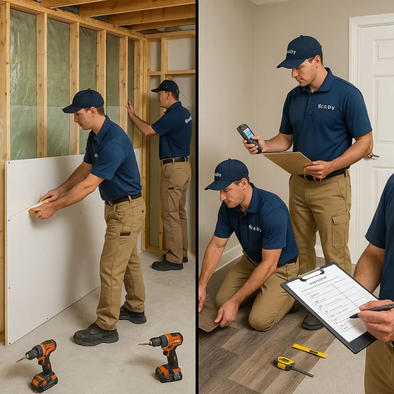 Repairs and Reconstruction process in Rock Port, MO